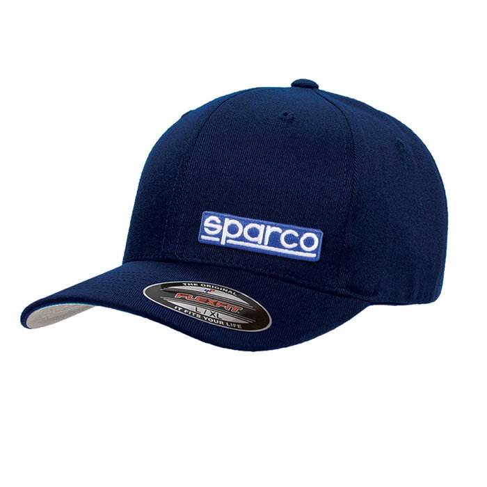 Sparco Casquette Flexfit Original Bleu Marine Taille L/XL Sparco Casquette Flexfit Original Bleu Marine Taille L/XL