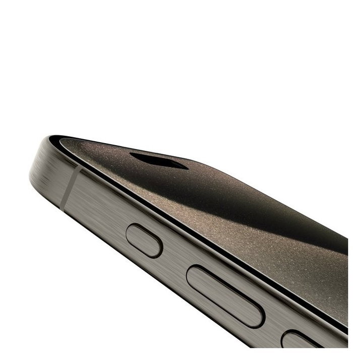 Belkin Ova133Zz - Protecteur d'écran UltraGlass2 ScreenForce pour iPhone 15 Pro, verre trempé 9H, anti-reflet, anti-traces, installation facile Belkin Ova133Zz - Protecteur d'écran UltraGlass2 ScreenForce pour iPhone 15 Pro, verre trempé 9H, anti-reflet, anti-traces, installation facile