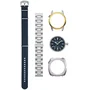 Certina C0414071904101 avec cadran bleu et bracelet gris