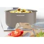Arthur Martin Batterie de cuisine AM9192, 5 pièces aluminium avec revêtement céramique, tous feux dont induction, couleur taupe, poêles et casseroles