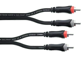 CORDIAL Câble audio dual RCA/RCA 6 m