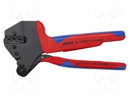 KNIPEX Pince à sertir photovoltaïque 4-10mm² pour connecteurs MC4/MC4® EVO