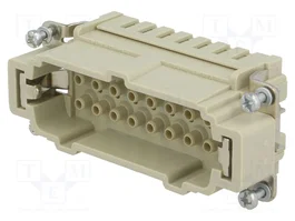HARTING Insert de contact mâle Han® Ex 16 broches (16A, 90V)</div>