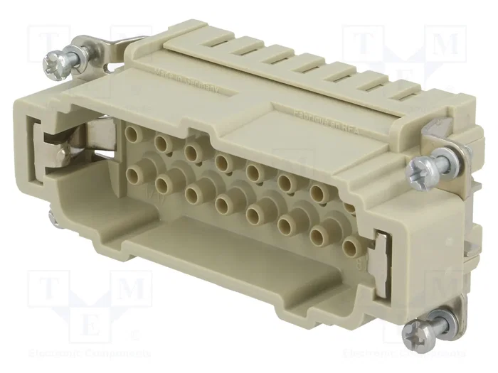 HARTING Insert de contact mâle Han® Ex 16 broches (16A, 90V)</div>