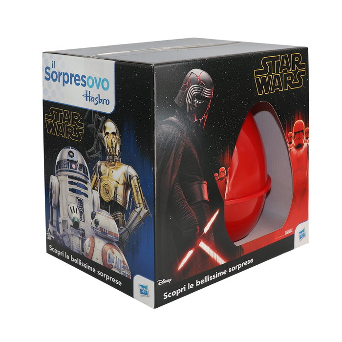 Hasbro Huevo Sorpresa Star Wars C8768 - Œuf surprise en italien, jeu pour enfant +4 ans
