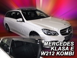 Heko Déflecteurs de fenêtre Mercedes Classe E W212 Combi 2009-2016 (Ensemble de déflecteurs arrière)