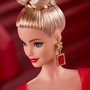 Barbie - Muñeca Signature 80 Aniversario JBJ17 Mattel - Poupée Collector avec Robe de Soirée, Chaussures Rubis et Bijoux