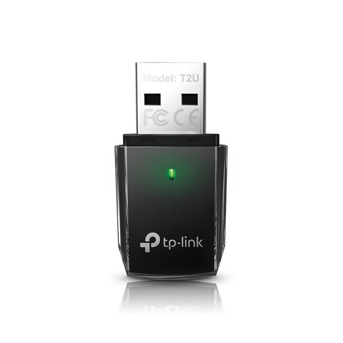 TP-Link Archer T2U Adaptateur Wi-Fi USB AC600 Double Bande 2.4/5 GHz 802.11ac avec fonction Point d'Accès (Soft AP)