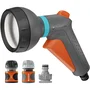 GARDENA Classic Pistolet-arrosoir avec Nécessaire de Base - Jet Réglable, Résistant au Gel, Garantie 5 Ans