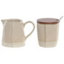 Home ESPRIT Laitière et sucrier Beige Urbaine