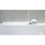 Geb - Joint prêt à poser - 41 mm x 3,35 m - Blanc brillant - Pour baignoire, lavabo, évier - Adhésif universel