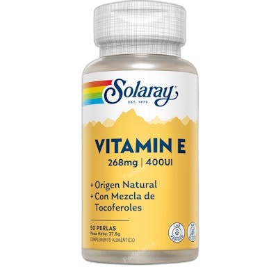 SOLARAY Vitamina E 400 UI 50 perles