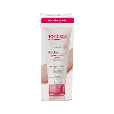 Topicrem HYDRA+ Crème Teintée SPF50 Clair 40 ml