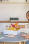 Goula Hidden Chicks - Jeu éducatif pour enfants à partir de 3 ans avec 2 modes de jeu, 4 planches, 21 poussins et 1 renard - Multilingue (FR, EN, ES, DE, IT, PT)