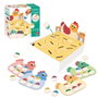 Goula Hidden Chicks - Jeu éducatif pour enfants à partir de 3 ans avec 2 modes de jeu, 4 planches, 21 poussins et 1 renard - Multilingue (FR, EN, ES, DE, IT, PT)