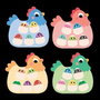 Goula Hidden Chicks - Jeu éducatif pour enfants à partir de 3 ans avec 2 modes de jeu, 4 planches, 21 poussins et 1 renard - Multilingue (FR, EN, ES, DE, IT, PT)
