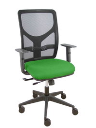 PIQUERAS Y CRESPO Chaise de Bureau Motilla Synchrone Vert et Noir