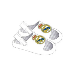 Cerdá Chanclas Pala Eva Real Madrid Taille 22 Blanche
