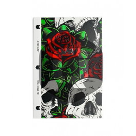 Qcharx Plaque Arrière Personnalisation Calaveras Compatible Machines de Coupe Épaisseur 0,15-0,20 mm