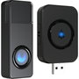 Rev Orchestra Sonnette sans fil pour prise USB, Noir / Argent