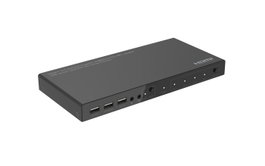 MicroConnect MC-HDMIKVM0401-4K Commutateur KVM HDMI 4x1 4K@60Hz 4:4:4