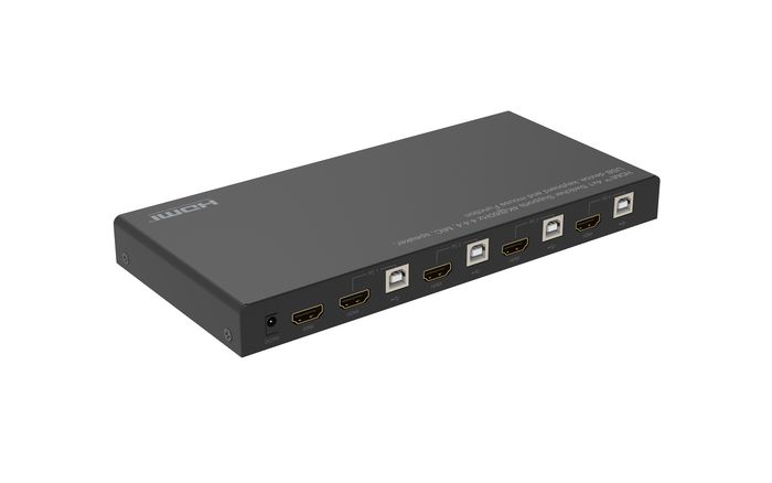 MicroConnect MC-HDMIKVM0401-4K Commutateur KVM HDMI 4x1 4K@60Hz 4:4:4 MicroConnect MC-HDMIKVM0401-4K Commutateur KVM HDMI 4x1 4K@60Hz 4:4:4