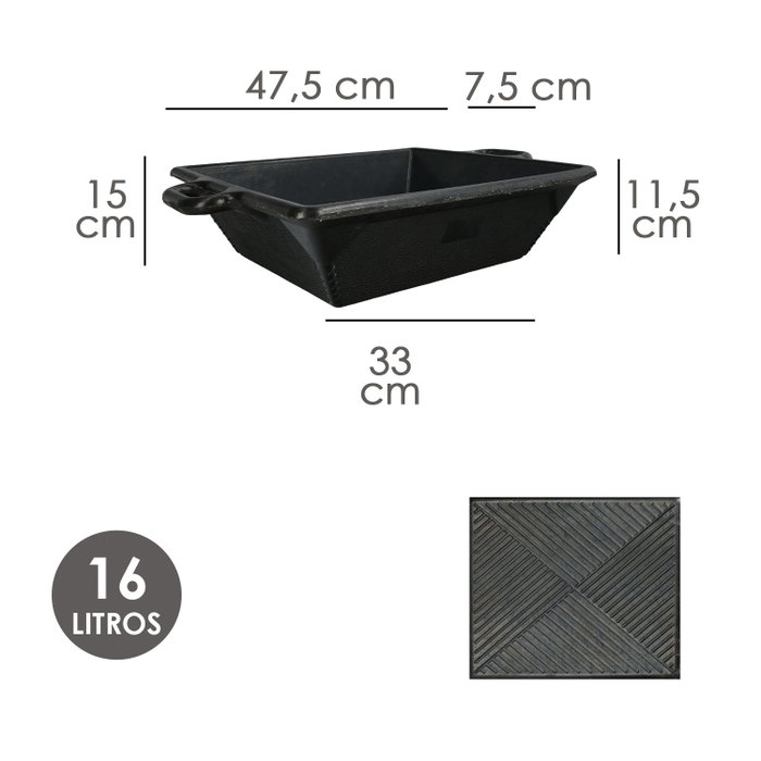 WOLFPACK LINEA PROFESIONAL Auge de maçon 16 l