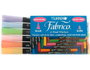 Tsukineko Set de 6 marqueurs textiles Fabrico Markers double pointe