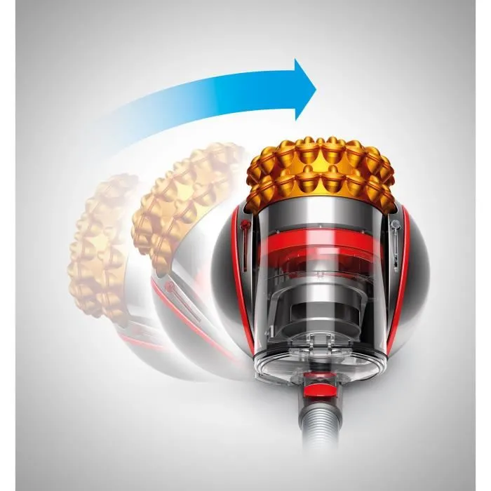 Dyson Big Ball Multi Floor 2 Aspirateur sans sac Cinetic 700 W 0,8 L Gris/Rouge avec technologie cyclonique Dyson Big Ball Multi Floor 2 Aspirateur sans sac Cinetic 700 W 0,8 L Gris/Rouge avec technologie cyclonique
