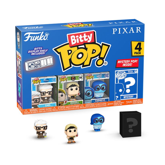 FUNKO Bitty Pop! Disney Pixar Up - Lot de 4 figurines FUNKO Bitty Pop! Disney Pixar Up - Lot de 4 figurines