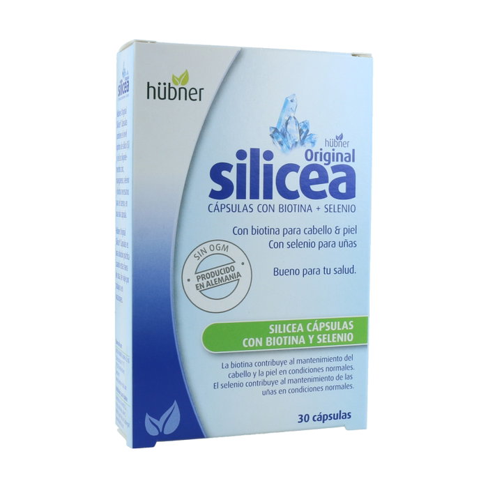Hubner Silicea avec biotine et sélénium 30 capsules