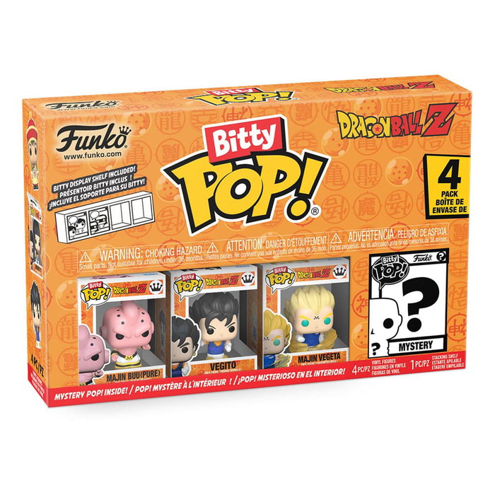 Funko Dragon Ball Bitty POP! Vinyl Series 3 - Pack de 4 figurines