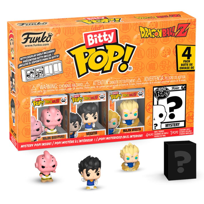 Funko Dragon Ball Bitty POP! Vinyl Series 3 - Pack de 4 figurines