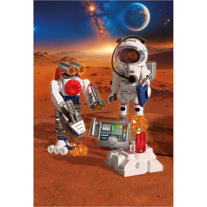 Playmobil Astronaute de l'ESA avec robot, 42 pièces Playmobil Astronaute de l'ESA avec robot, 42 pièces