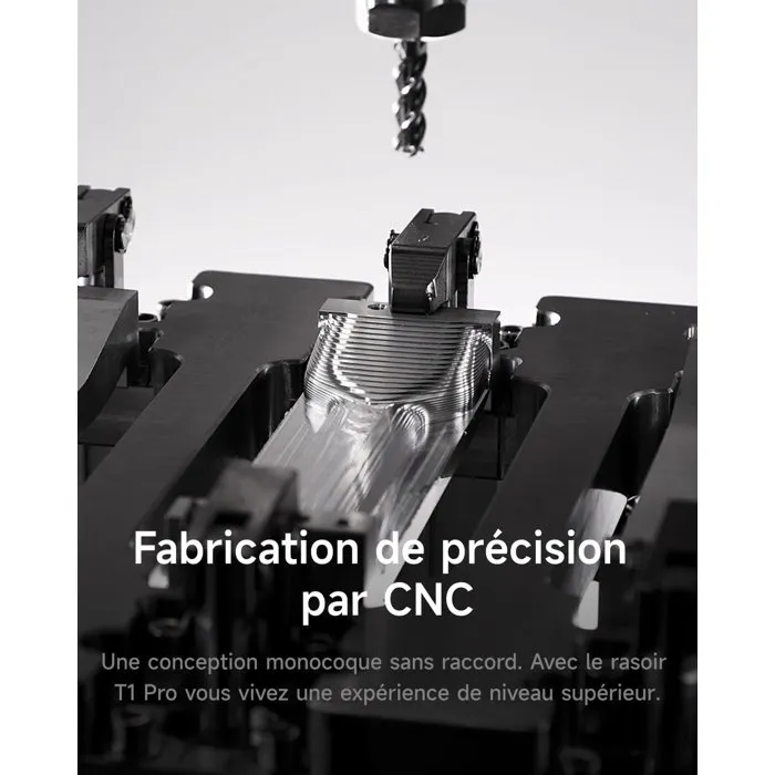 Laifen T1 Pro Rasoir électrique compact avec 1 lame et moteur linéaire