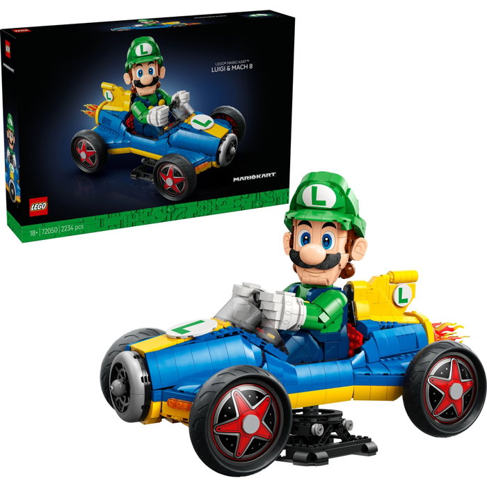 LEGO Super Mario Mario Kart : Luigi et Proto 8 (72050) Build Set pour Adulte LEGO Super Mario Mario Kart : Luigi et Proto 8 (72050) Build Set pour Adulte