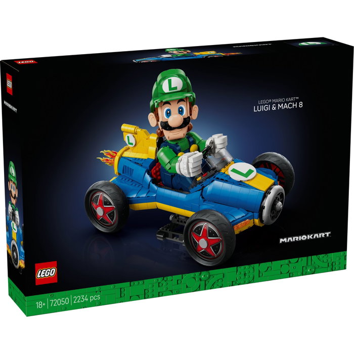 LEGO Super Mario Mario Kart : Luigi et Proto 8 (72050) Build Set pour Adulte LEGO Super Mario Mario Kart : Luigi et Proto 8 (72050) Build Set pour Adulte