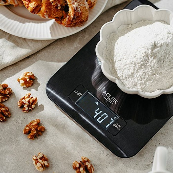 Adler AD 3183b Balance de cuisine Noir 5 kg Adler AD 3183b Balance de cuisine Noir 5 kg