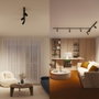 Philips Shea Focal Spot Orientable GU10 Noir Aluminium Compatible EasyLink
