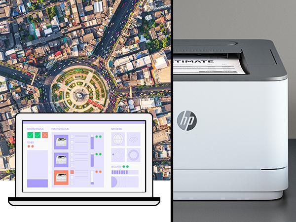 HP LaserJet Pro 3102fdn - Imprimante multifonction laser - Impression, copie, scan, fax - Vitesse jusqu'à 33 ppm - Recto-verso automatique - Chargeur ADF - Écran tactile - Port USB
