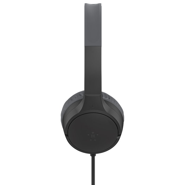 Belkin SoundForm Mini Casque sur l'oreille filaire pour enfants, Noir