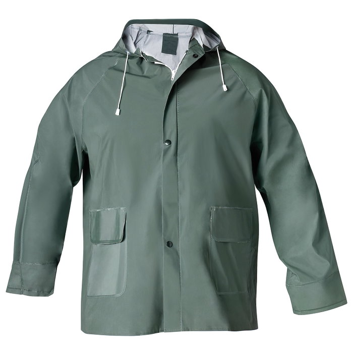 WOLFPACK LINEA PROFESIONAL Tenue imperméable verte en PVC Taille 8-XL