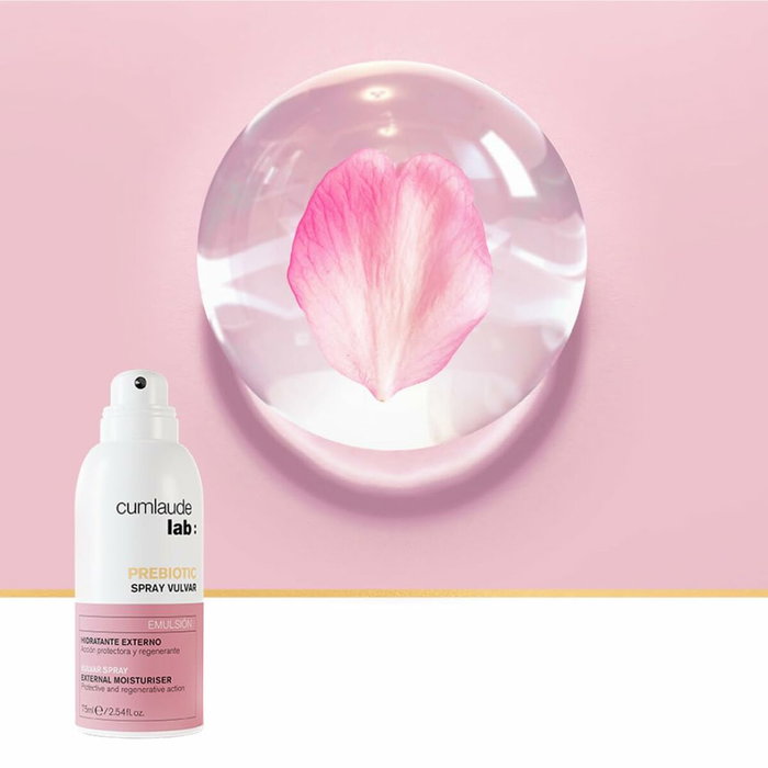 Cumlaude Lab PREBIOTIC Spray Vulvaire Protecteur et Régénérateur 75 ml Cumlaude Lab PREBIOTIC Spray Vulvaire Protecteur et Régénérateur 75 ml