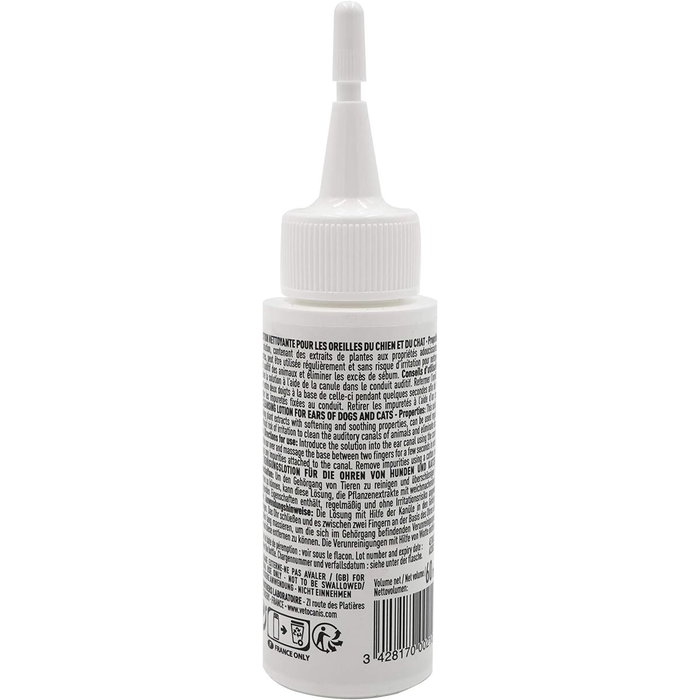 Vetocanis Nettoyant Oreille pour Chat et Chien 60ml Vetocanis Nettoyant Oreille pour Chat et Chien 60ml