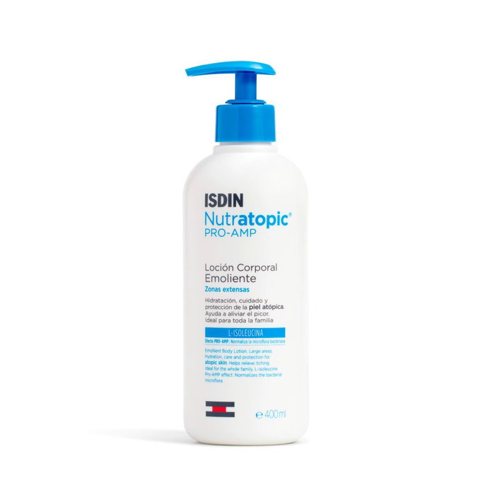 Isdin NUTRATOPIC PRO-AMP loción emoliente piel atópica 400 ml Isdin NUTRATOPIC PRO-AMP loción emoliente piel atópica 400 ml