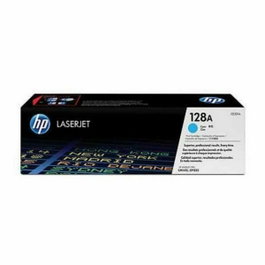 HP Cartouche de toner 128A Cyan (CE321A) reconnue pour HP Color LaserJet Pro