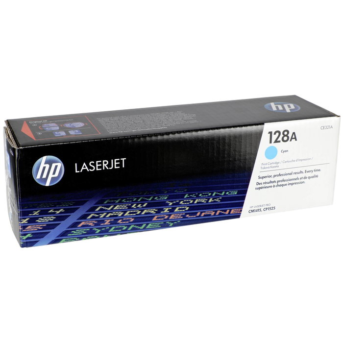 HP 128A Cyan (CE321A) Cartouche de toner
