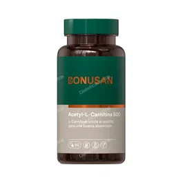 BONUSAN Acétyl-L-carnitine 500mg 60 capsules