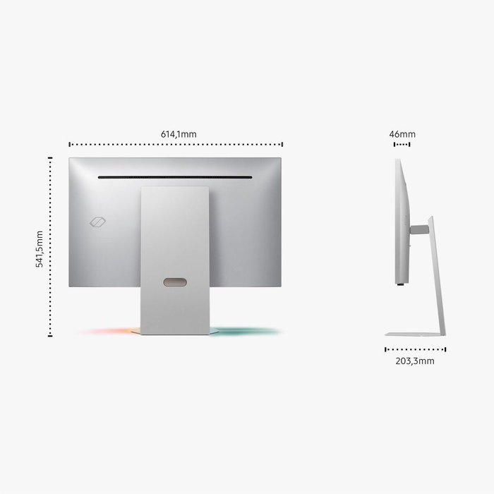 Samsung LS27FG900XU / LS27FG900XUXEN - Écran PC 27 Pouces (68.6 cm) QHD 240 Hz Courbé - Couleurs Argent/Noir