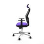 Piqueras y Crespo Chaise de Bureau avec Appui-tête 1D086N2 Lila